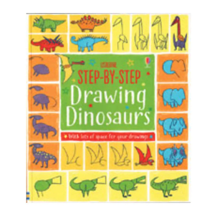 Usborne Books Step-by-Step Drawing Dinosaurs