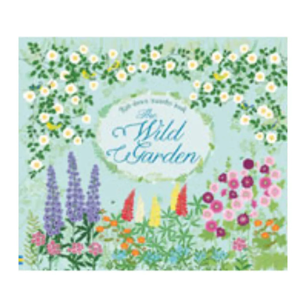 Wild Garden Rub-Down Transfer Book