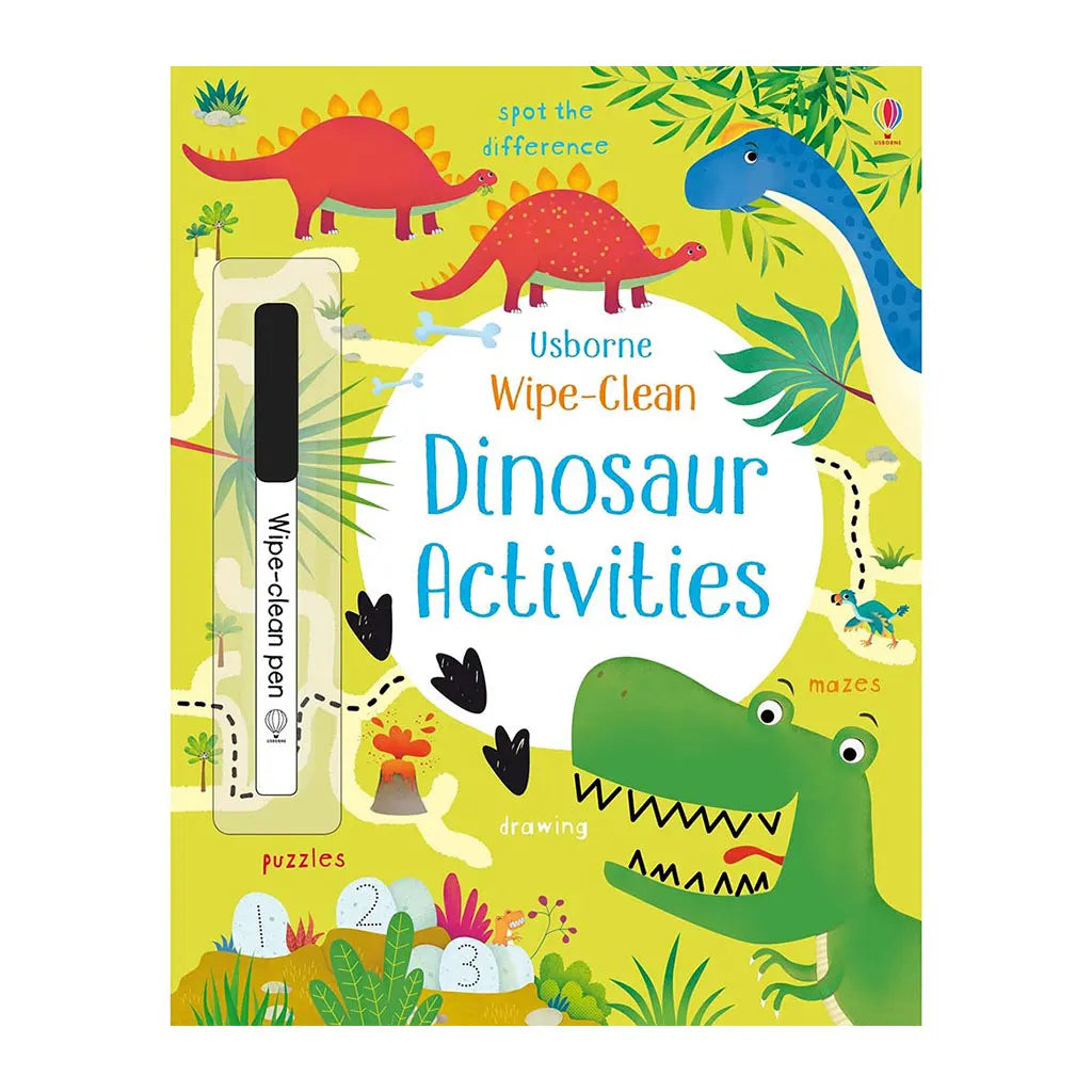 Usborne Wipe Clean Dino Activities