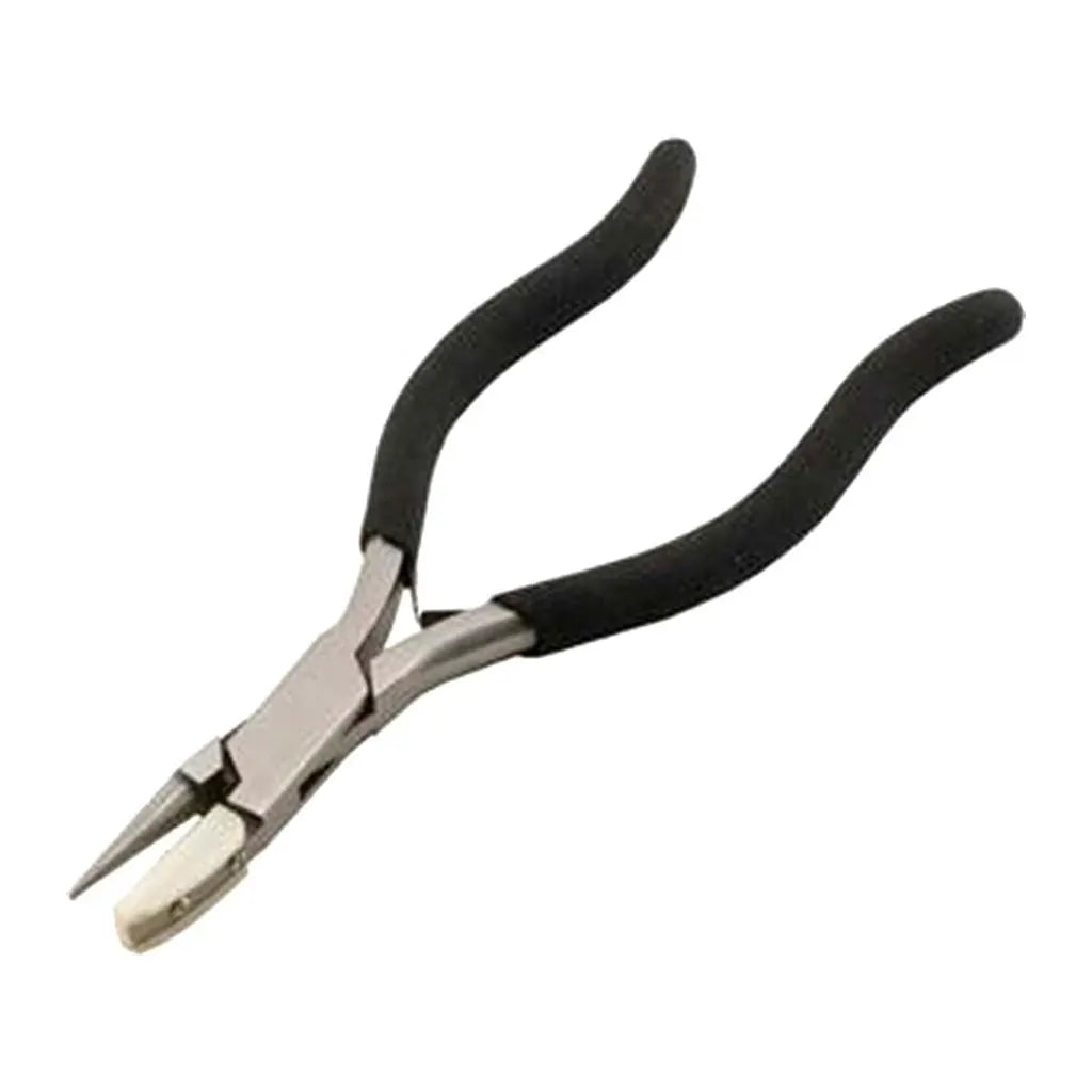 Plier Round/Flat Nylon Black Handle, 7in