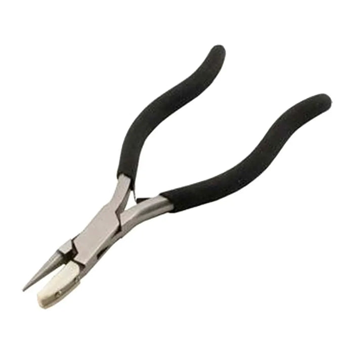 Plier Round/Flat Nylon Black Handle, 7in