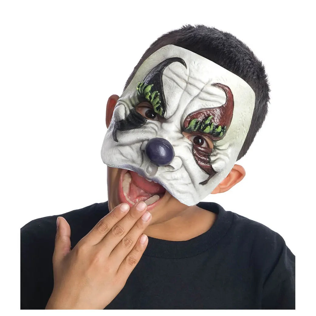 Giggles Clown Half Mask