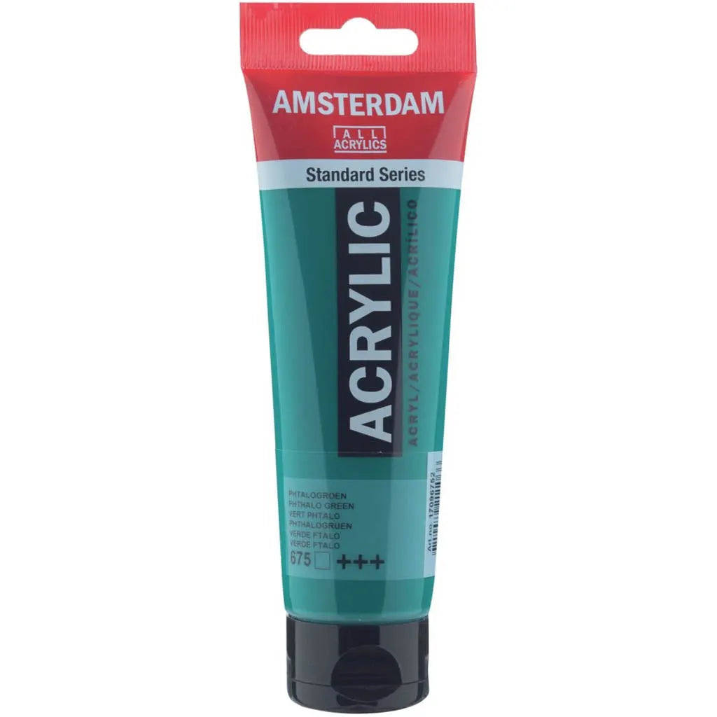 Amsterdam Standard Acrylic 120ml Phthalo Green
