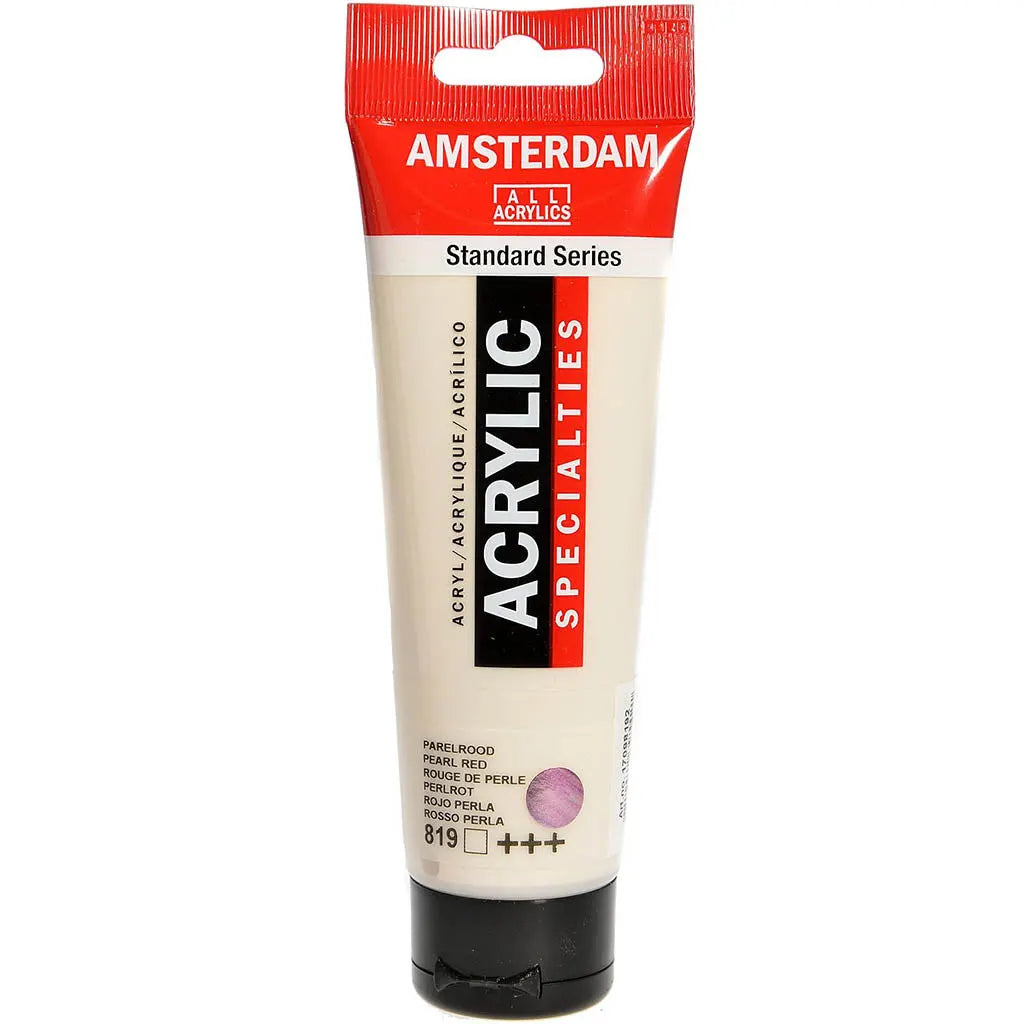 Amsterdam Standard Acrylic 120ml Pearl Red