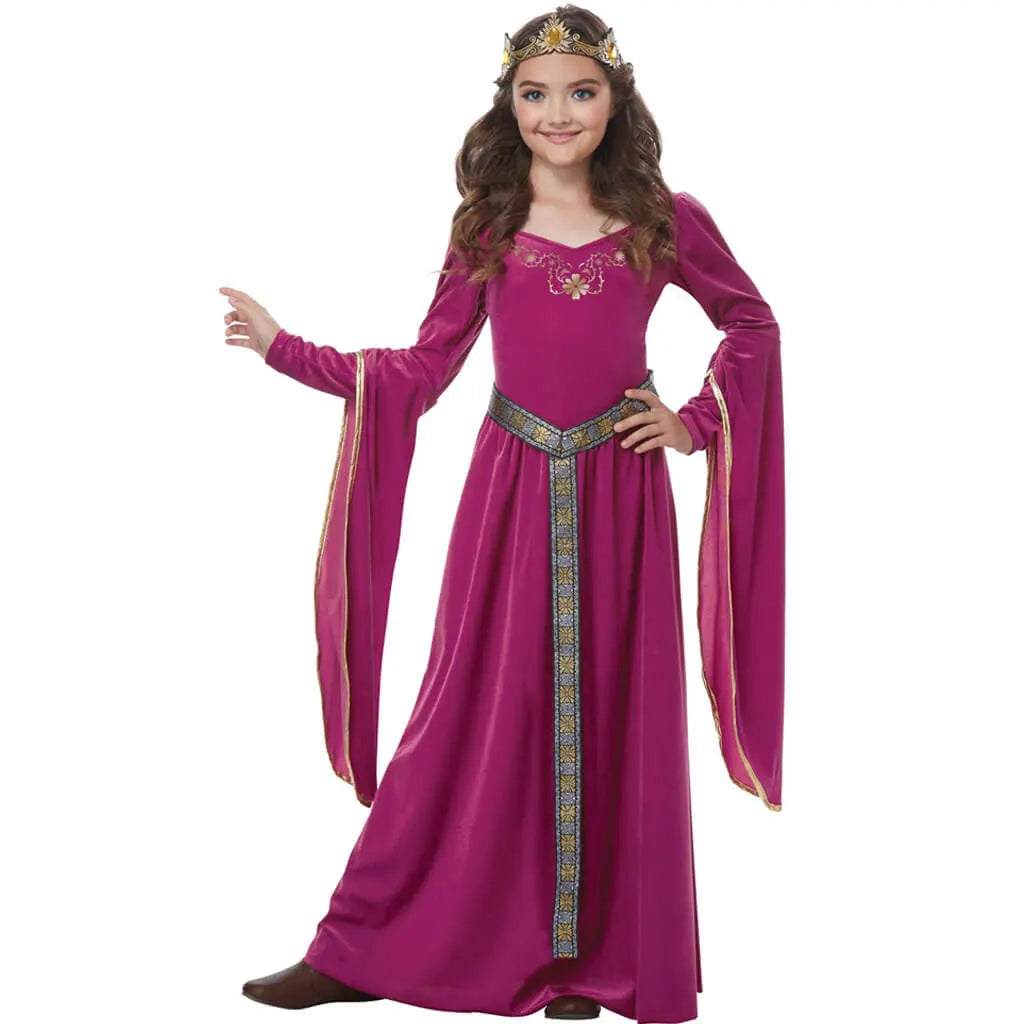 Medieval Princess Child Costume