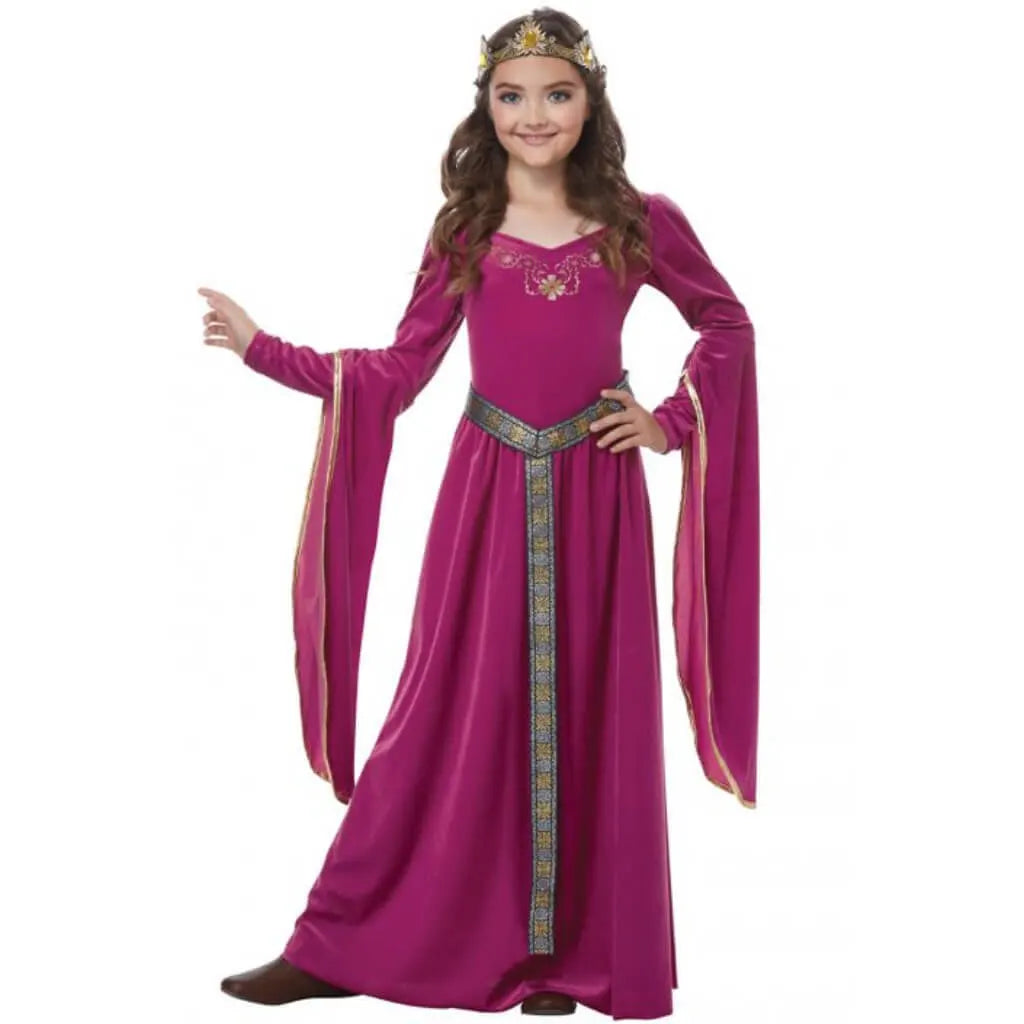 Medieval Princess Child Costume