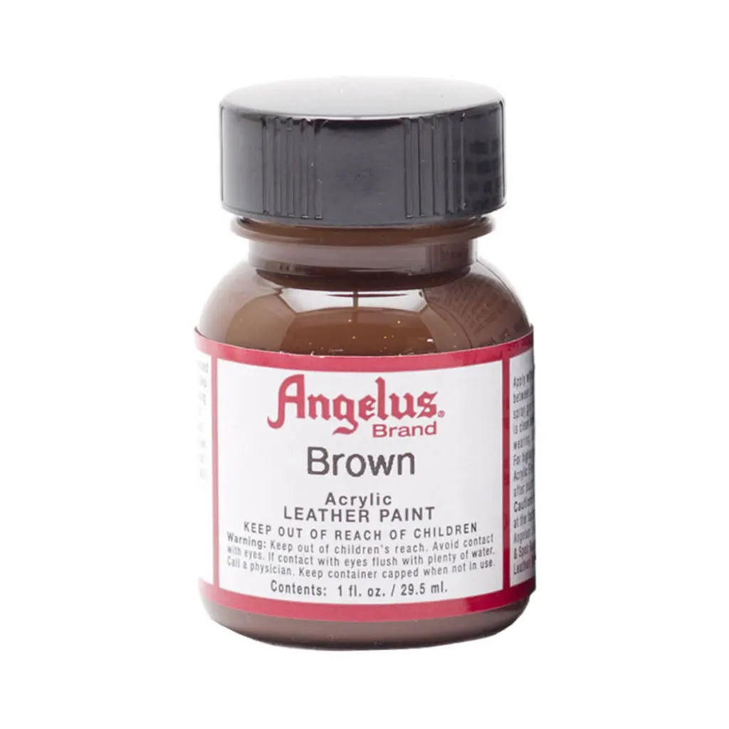 Angelus Acrylic Leather Paint 1oz Brown