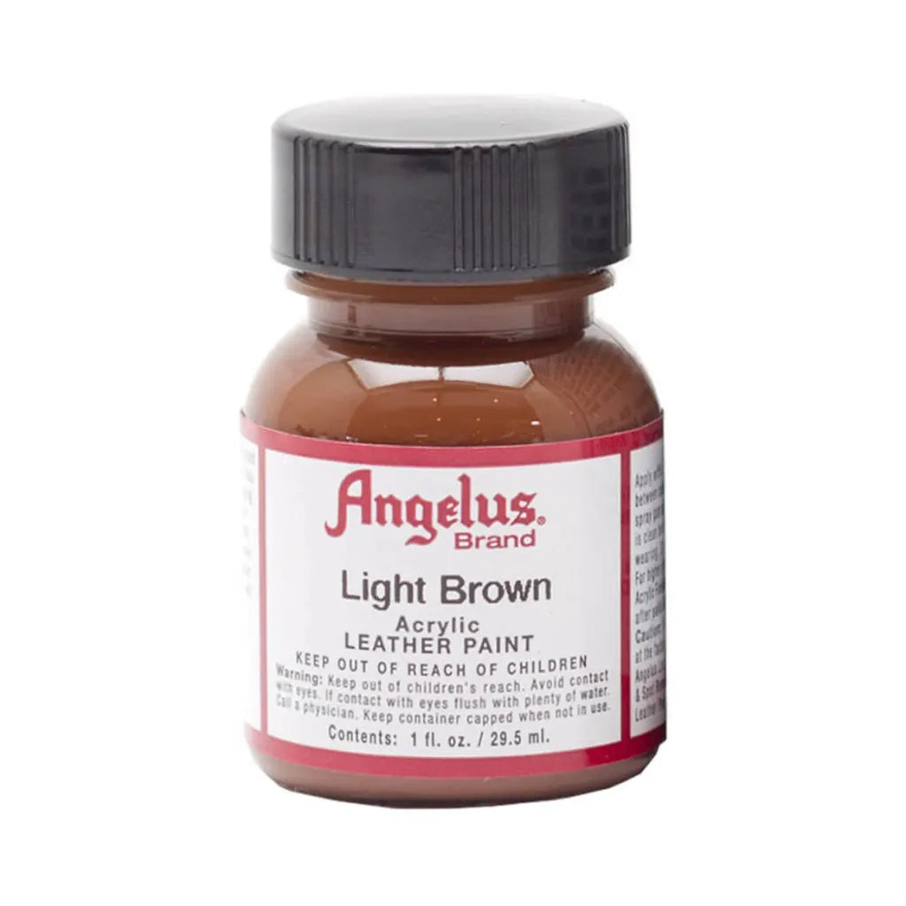 Angelus Acrylic Leather Paint 1oz Light Brown