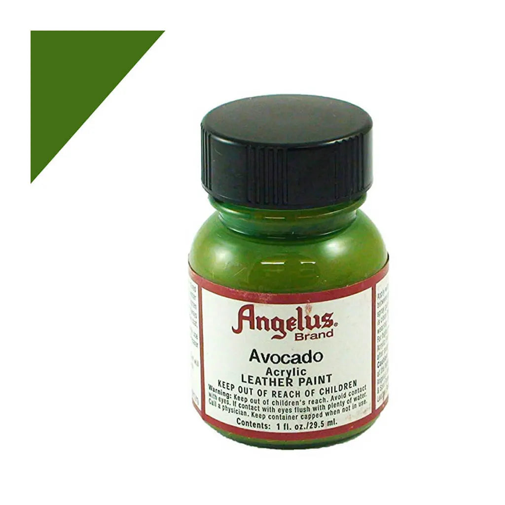 Angelus Acrylic Leather Paint 1oz Avocado