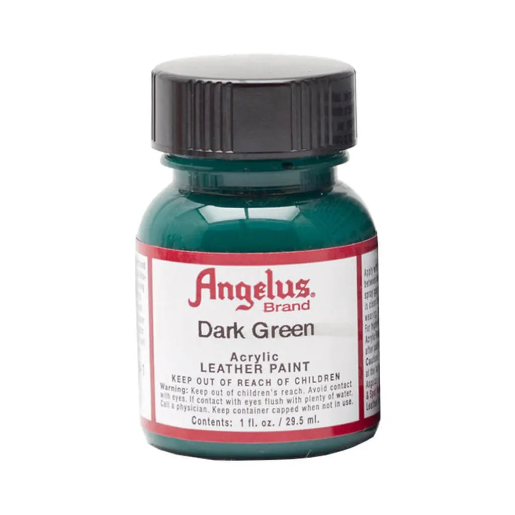 Angelus Acrylic Leather Paint 1oz Dark Green