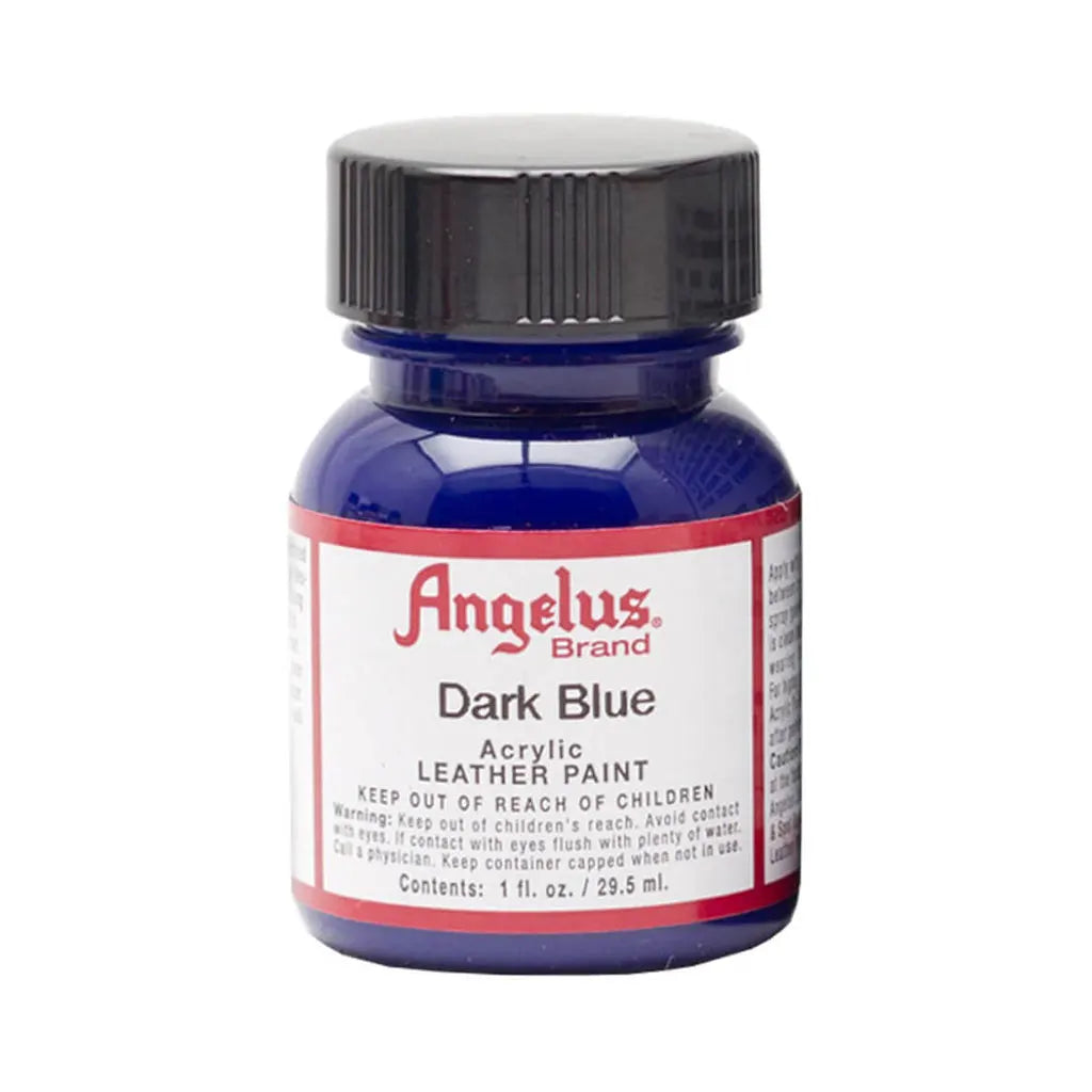 Angelus Acrylic Leather Paint 1oz Dark Blue