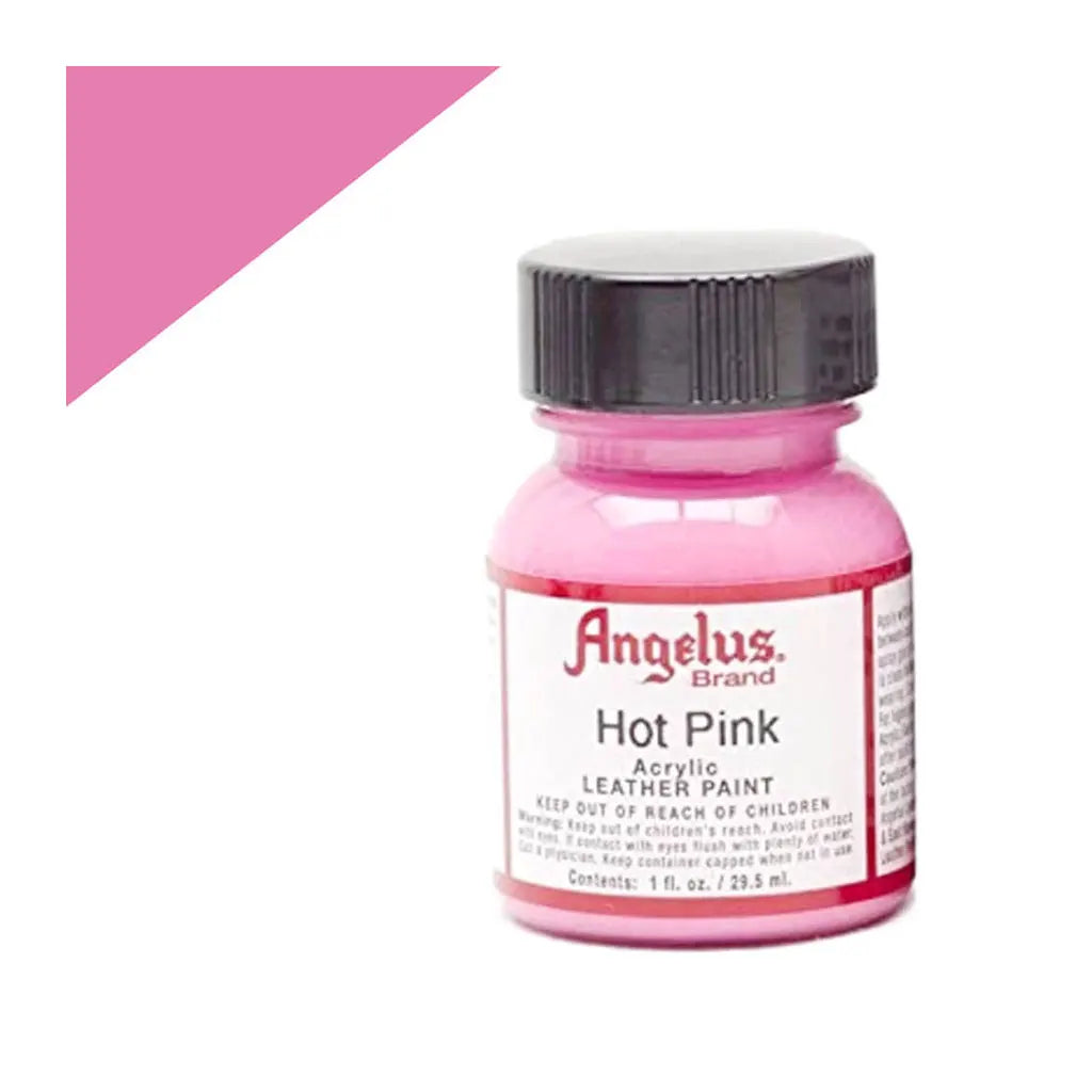 Angelus Acrylic Leather Paint 1oz Hot Pink