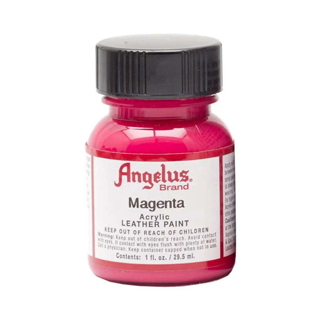 Angelus Acrylic Leather Paint 1oz Magenta