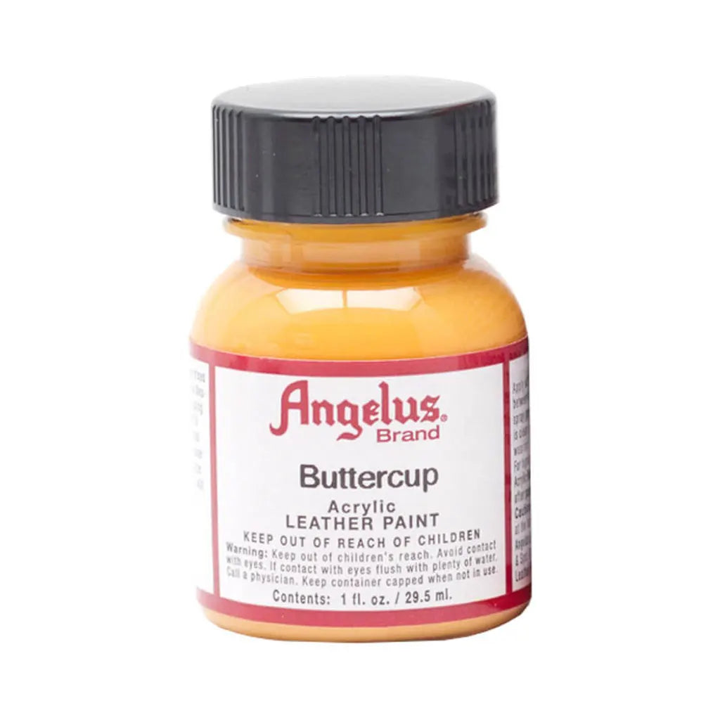 Angelus Acrylic Leather Paint 1oz Buttercup