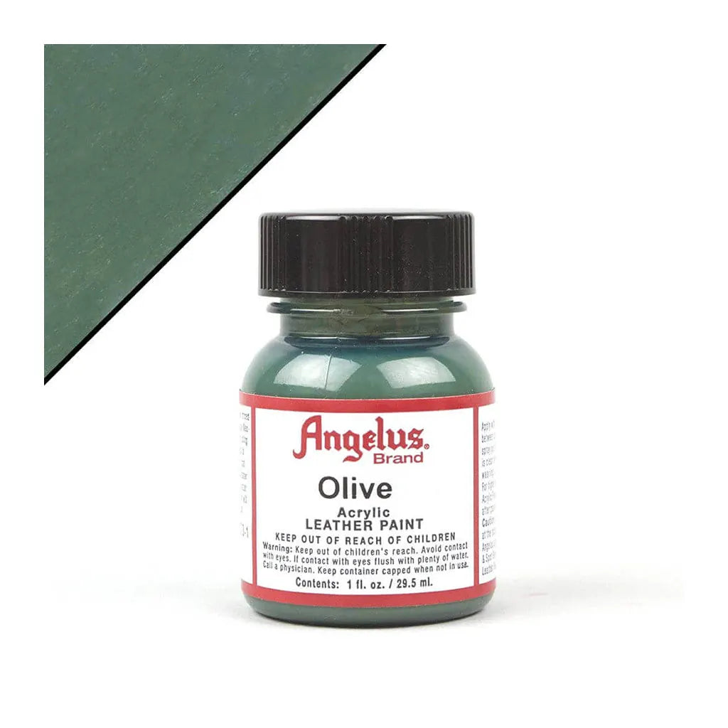 Angelus Acrylic Leather Paint 1oz Olive