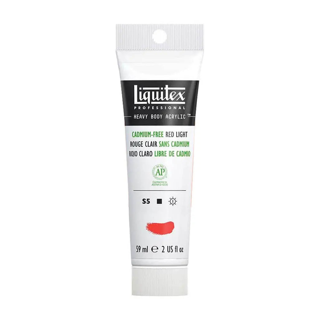 Liquitex Professional Heavy Body Acrylic 59ml (2oz) Cadmium Free Red Light S5