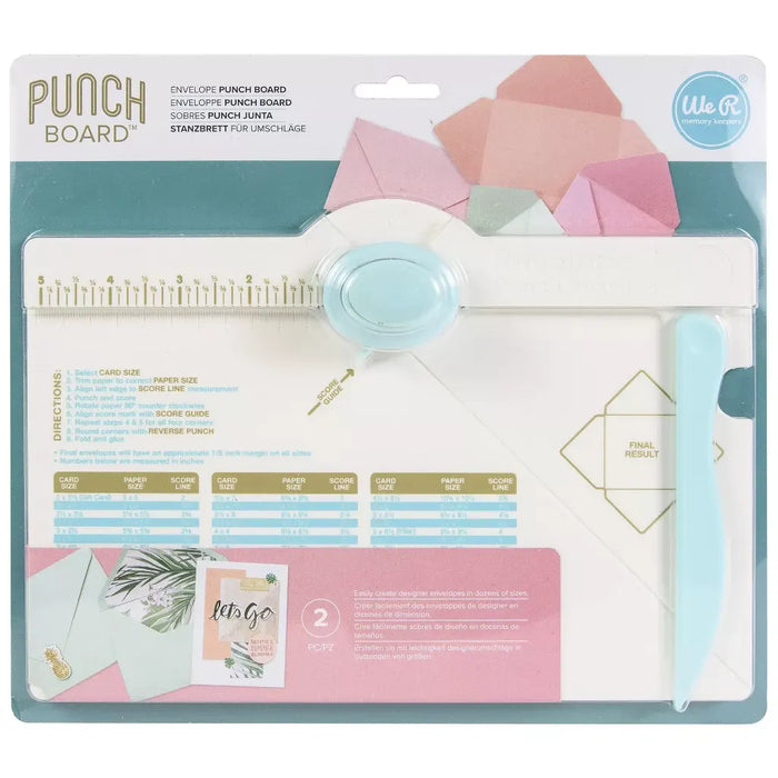 We R Makers Envelope Punch Board for Custom Envelope Making