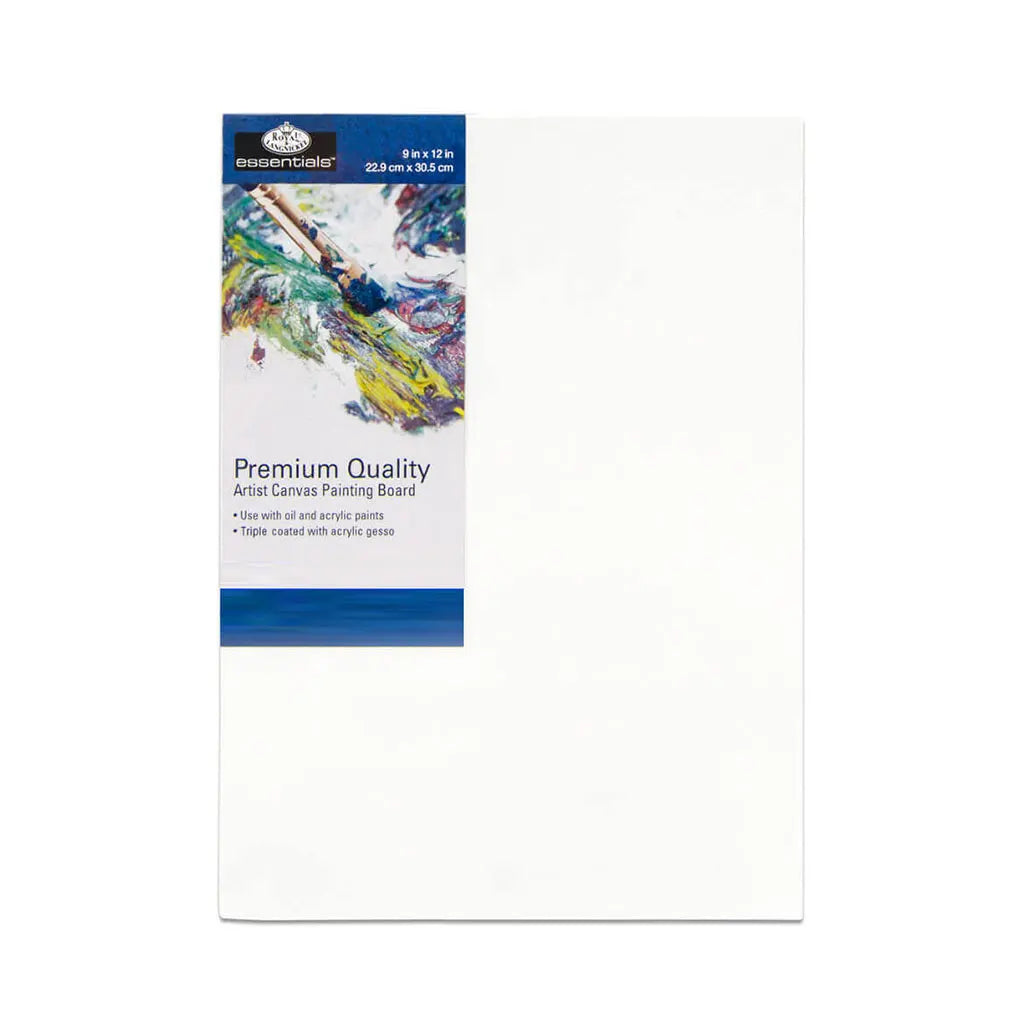 Royal & Langnickel Essentials Artist Canvas Painting Board9in x 12in