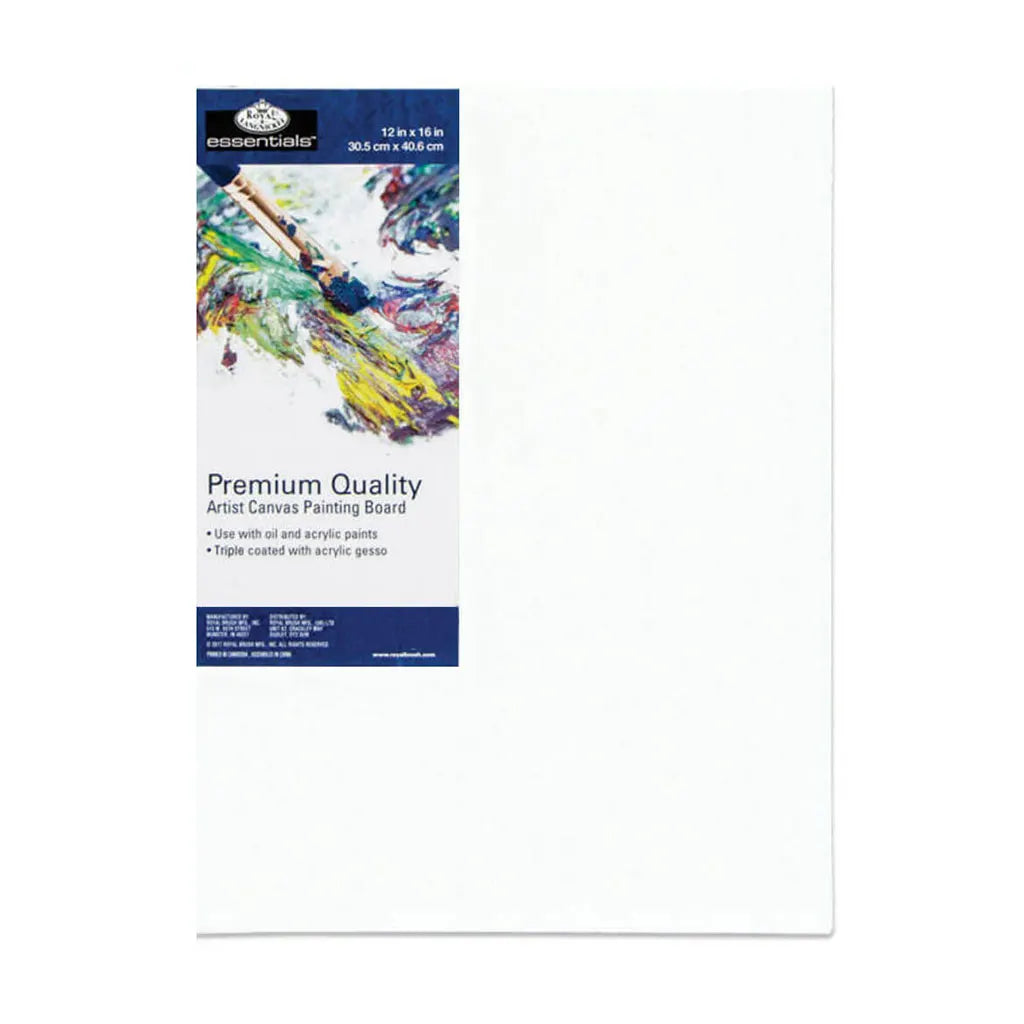 Royal & Langnickel Essentials Artist Canvas Painting Board12in x 16in