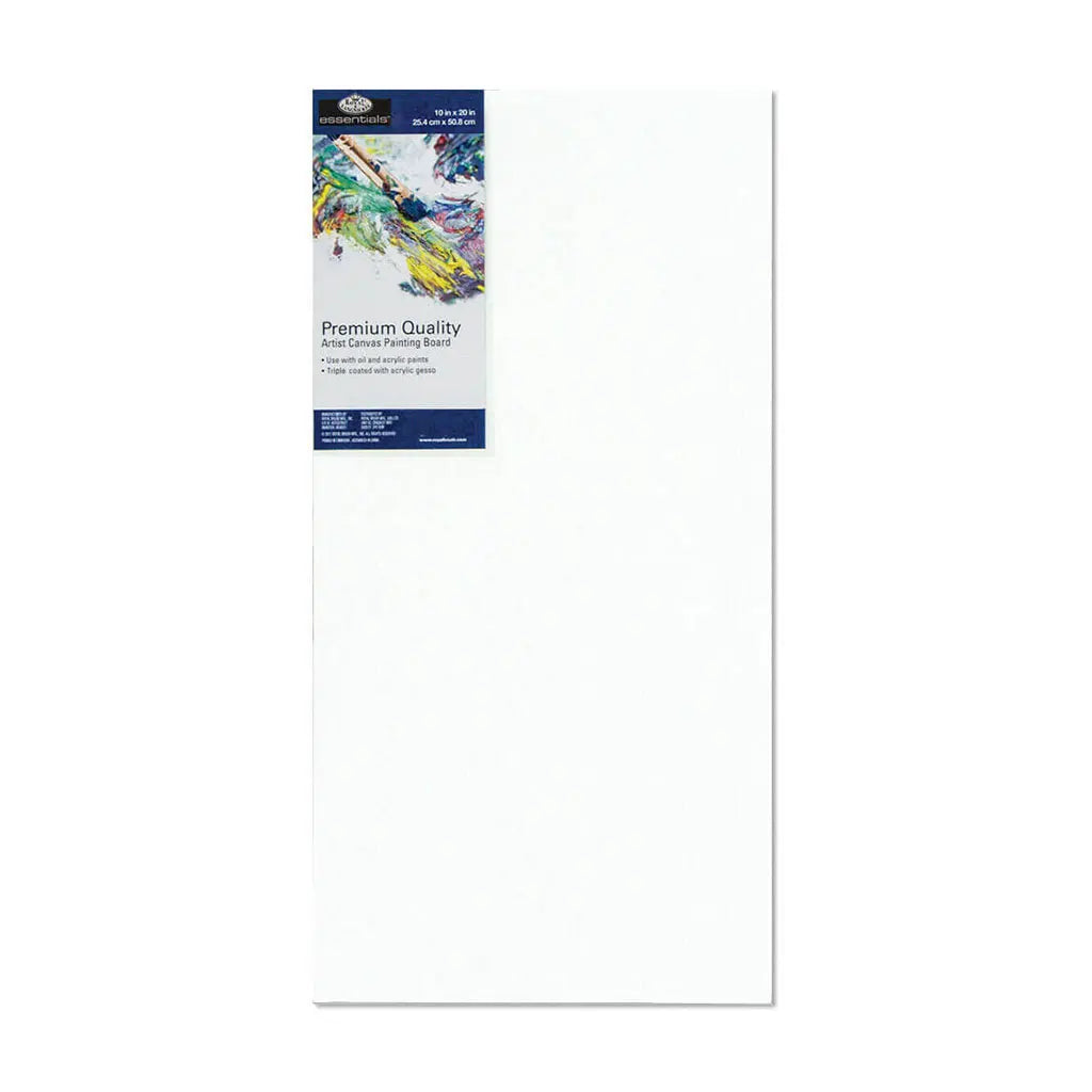 Royal & Langnickel Essentials Artist Canvas Painting Board10in x 20in