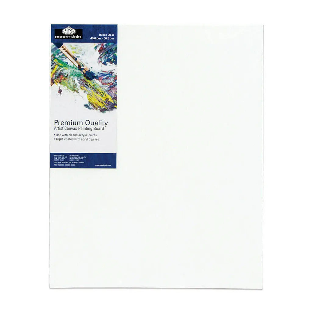 Royal & Langnickel Essentials Artist Canvas Painting Board16in x 20in