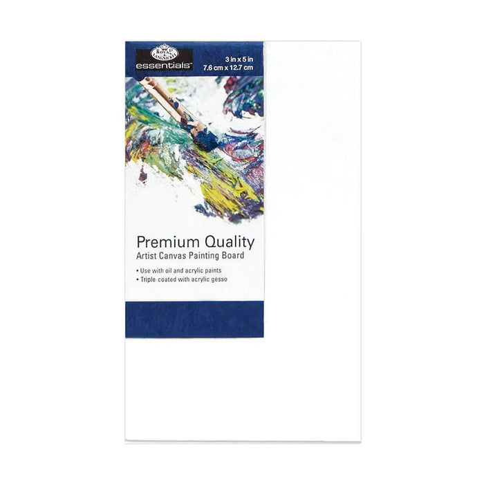 Royal & Langnickel Essentials Artist Canvas Painting Board3in x 5in