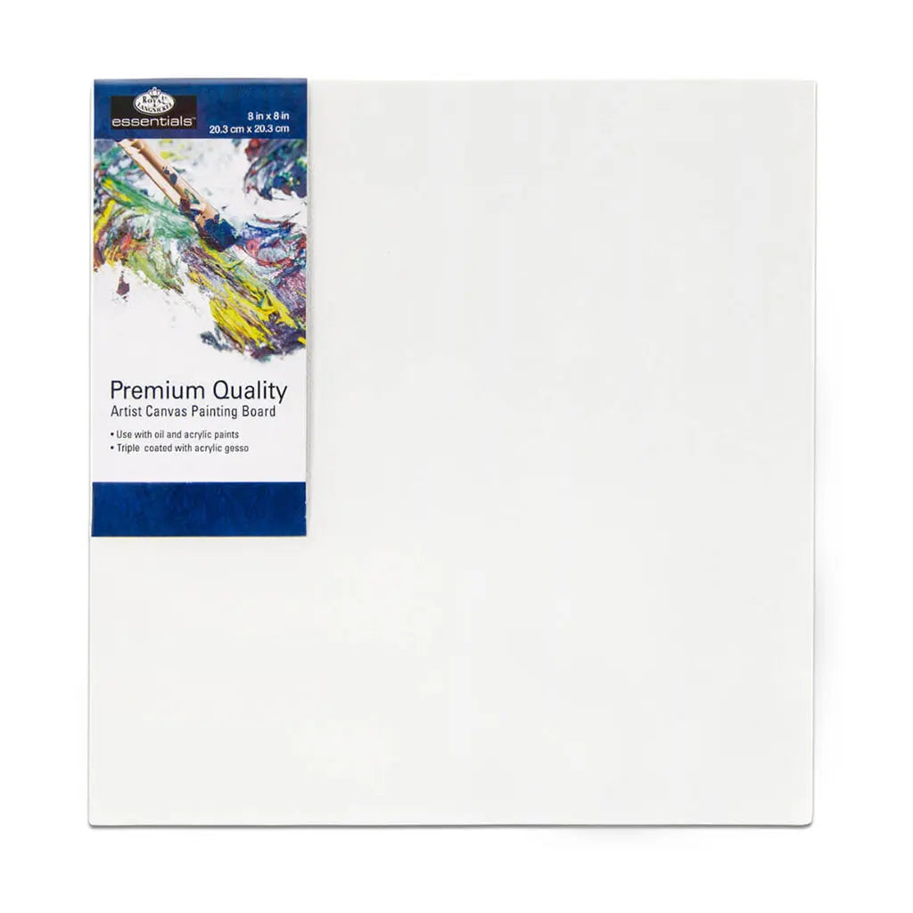 Royal & Langnickel Essentials Artist Canvas Painting Board8in x 8in