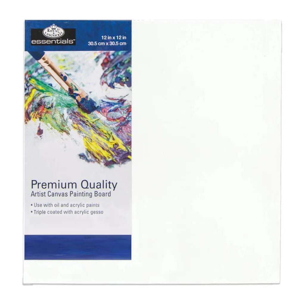 Royal & Langnickel Essentials Artist Canvas Painting Board12in x 12in