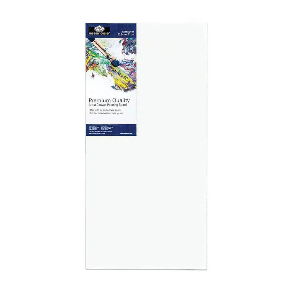 Royal & Langnickel Essentials Artist Canvas Painting Board12in x 24in
