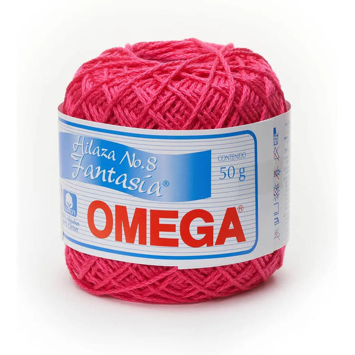 Fantasia Yarn Omega 50g, Hot Pink
