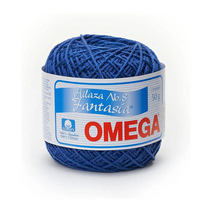 Fantasia Yarn Omega 50g, Navy Blue