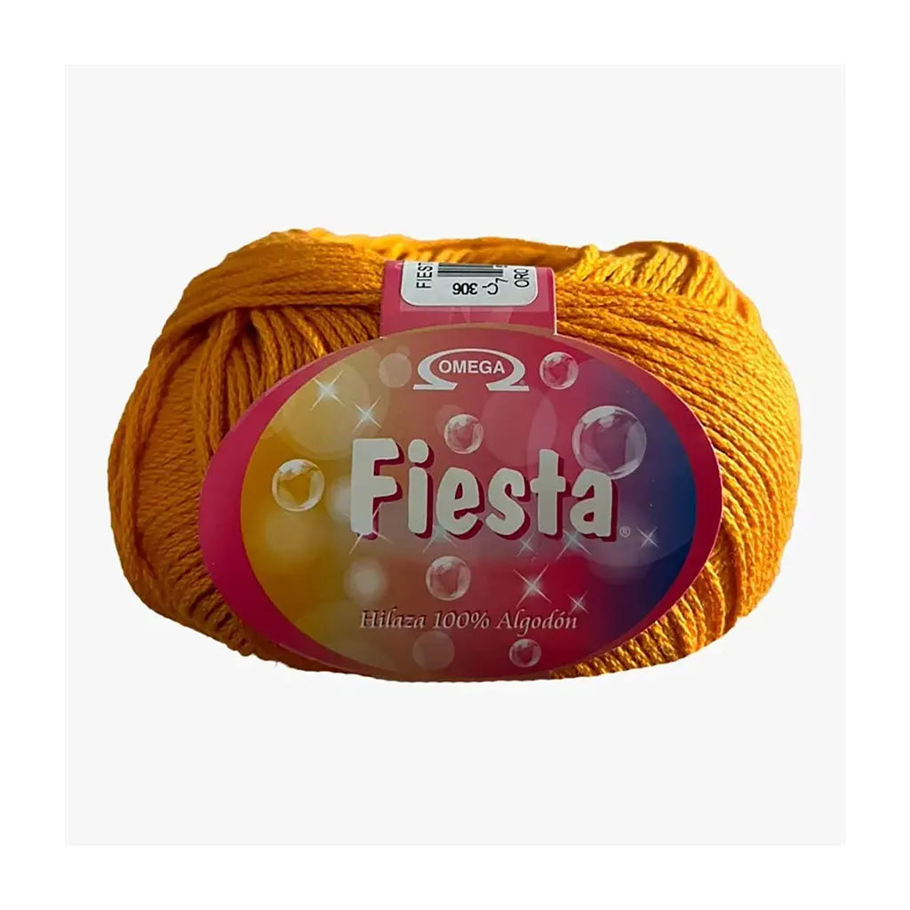 Fiesta Yarn Omega Cotton 100g, Oro