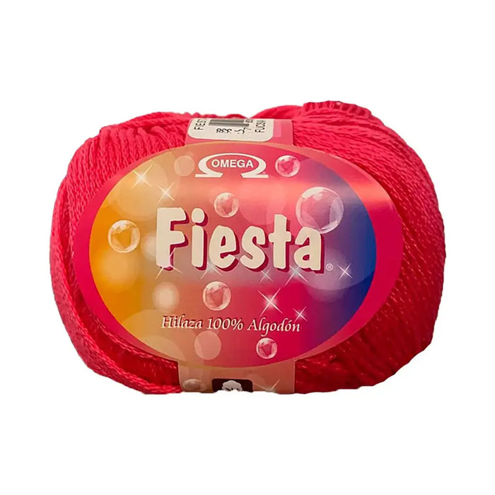 Fiesta Yarn Omega Cotton 100g, Fuchsia