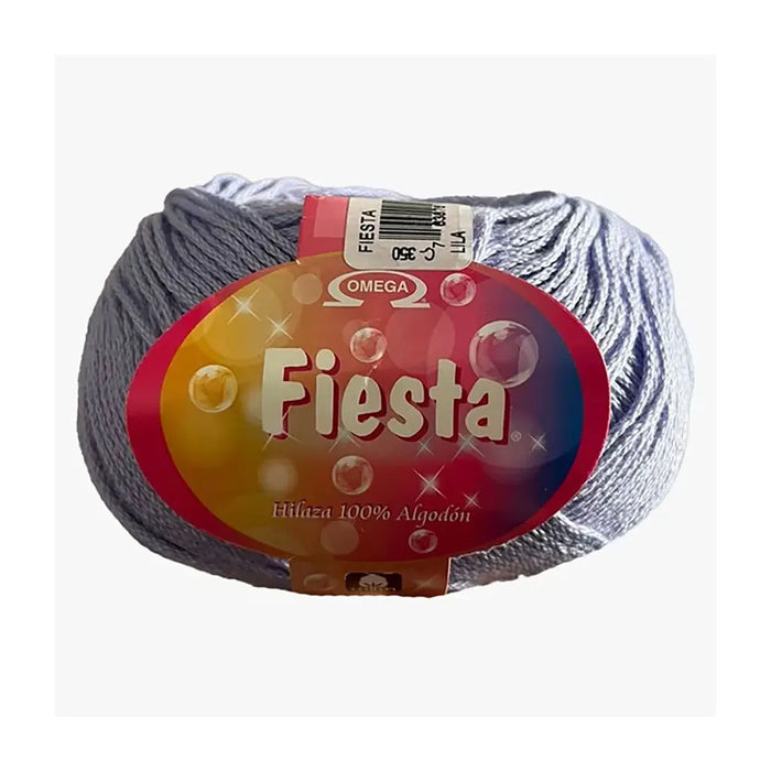 Fiesta Yarn Omega Cotton 100g, Lila