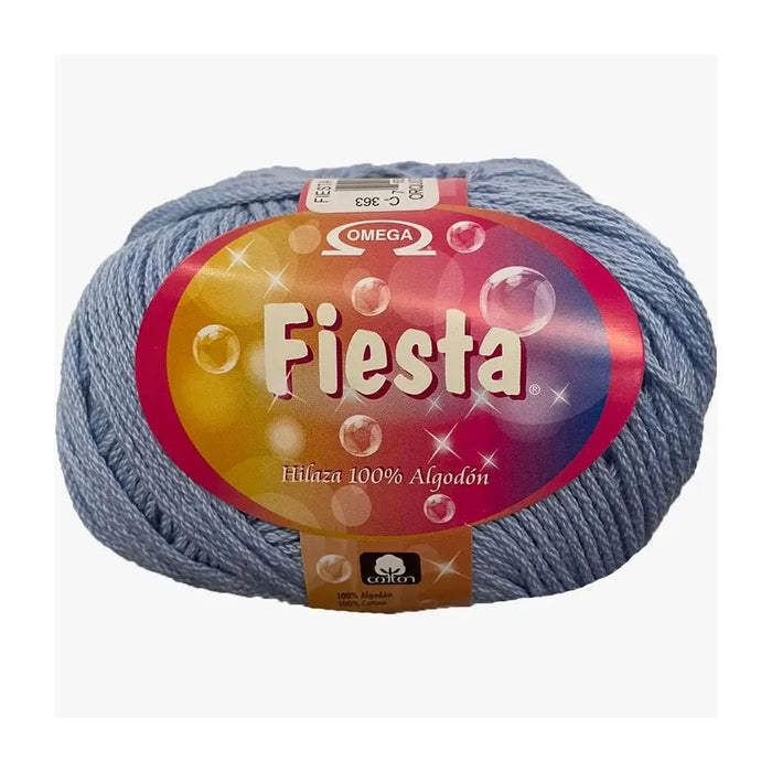 Fiesta Yarn Omega Cotton 100g, Orqidea