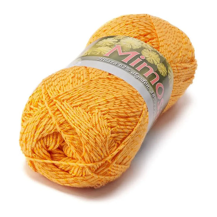 Mimosa Yarn Omega Cotton 100g, Amarillo Intenso