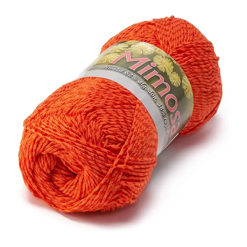 Mimosa Yarn Omega Cotton 100g, Naranja