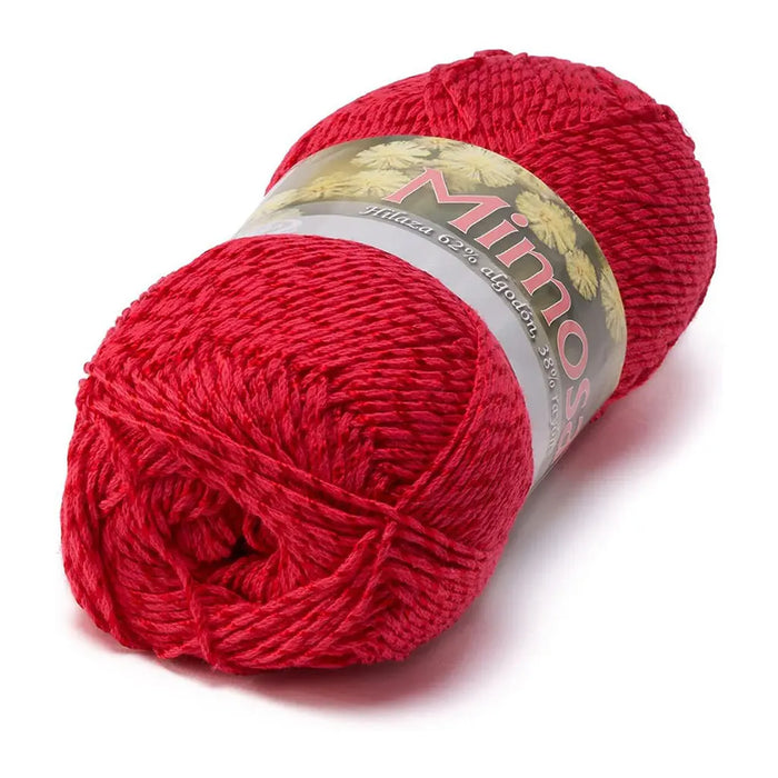 Mimosa Yarn Omega Cotton 100g, Rojo