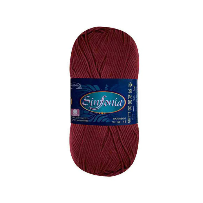 Sinfonia Yarn Omega Cotton 100g, Cafe  Mink