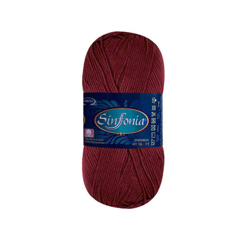 Sinfonia Yarn Omega Cotton 100g, Cafe  Mink