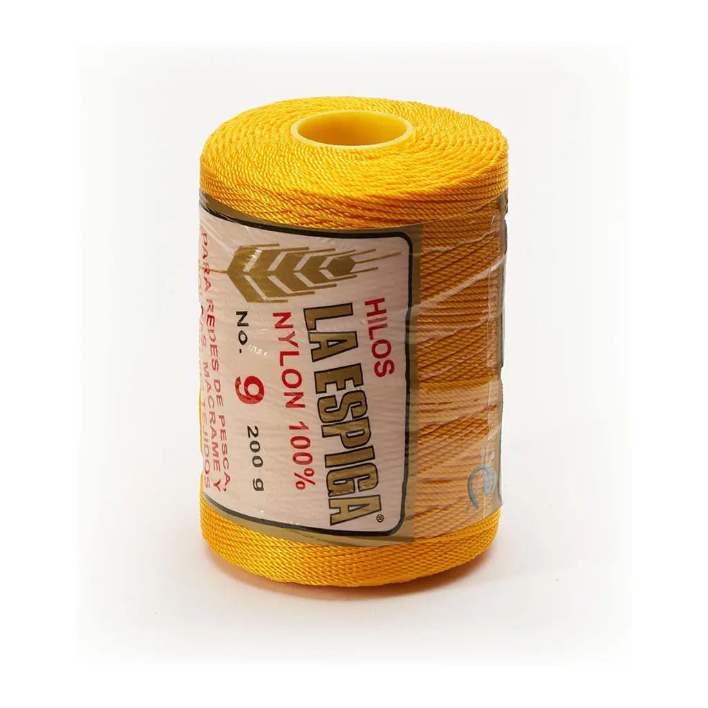 La Espiga Thread No.9 7oz 200g, Yellow Gold