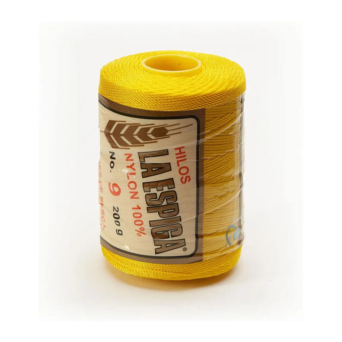 La Espiga Thread No.9 7oz 200g, Yellow