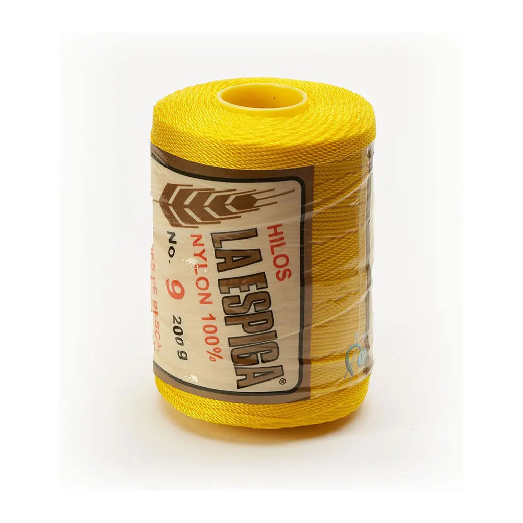 La Espiga Thread No.9 7oz 200g, Yellow