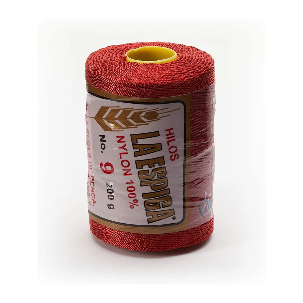 La Espiga Thread No.9 7oz 200g, Dark Red
