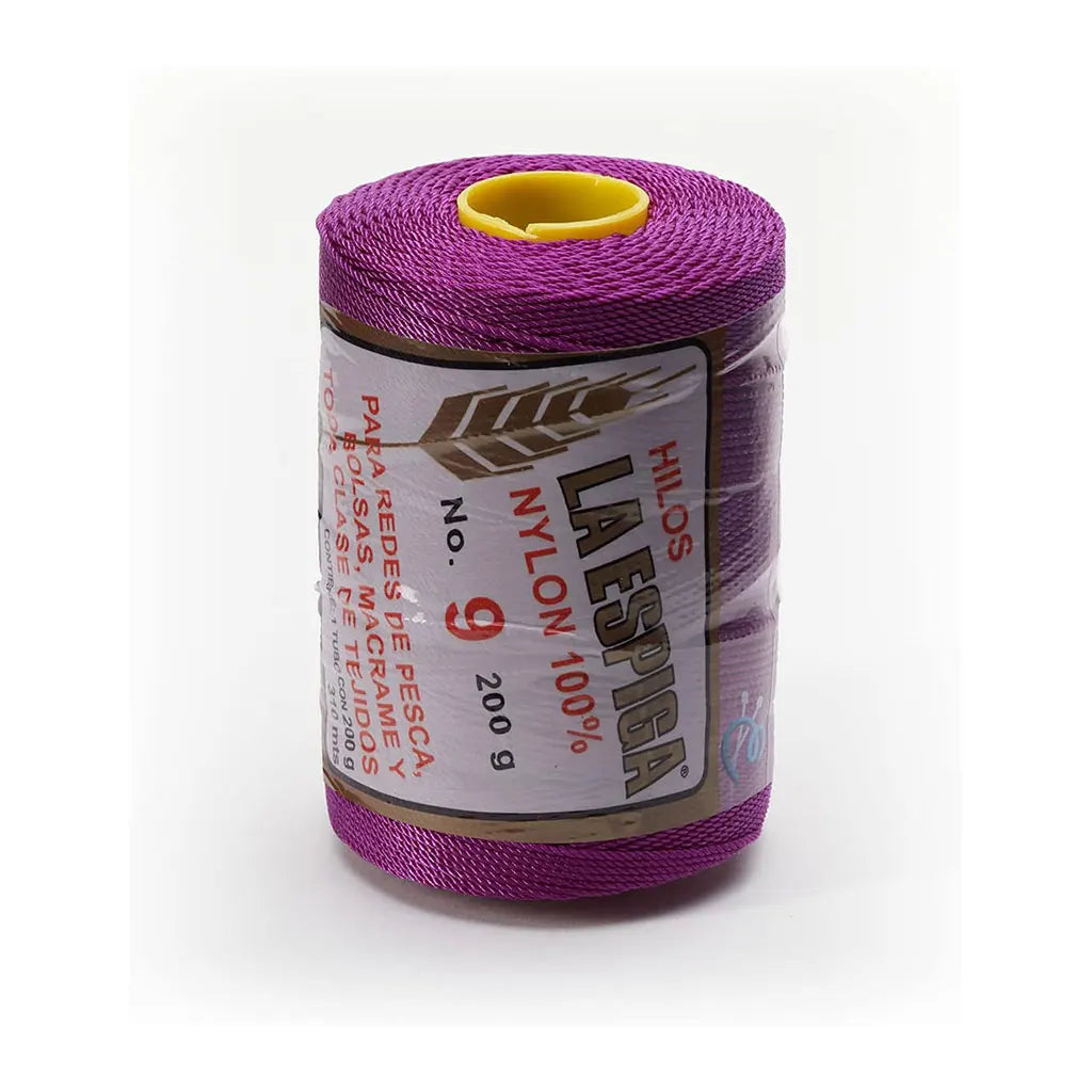 La Espiga Thread No.9 7oz 200g, Purple