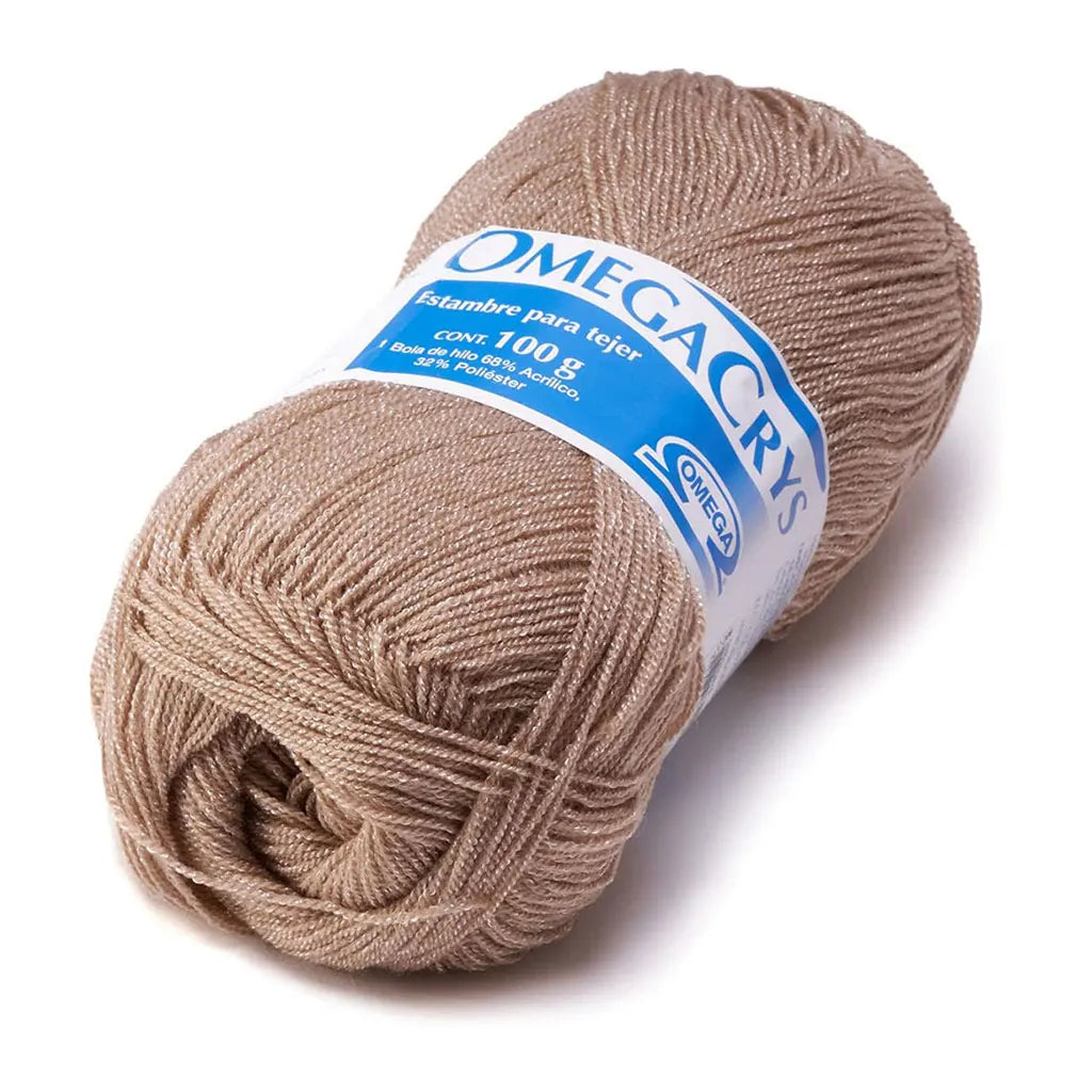 Omegacrys Thread 100g, Light Brown