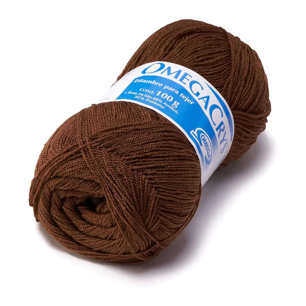 Omegacrys Thread 100g, Brown