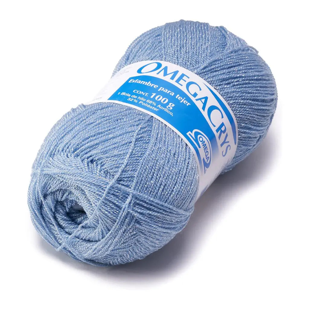 Omegacrys Thread 100g, Pale Blue