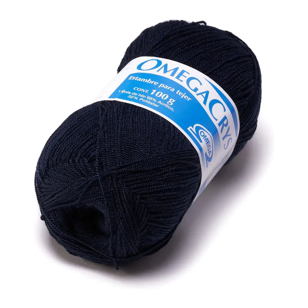 Omegacrys Thread 100g, Navy Blue