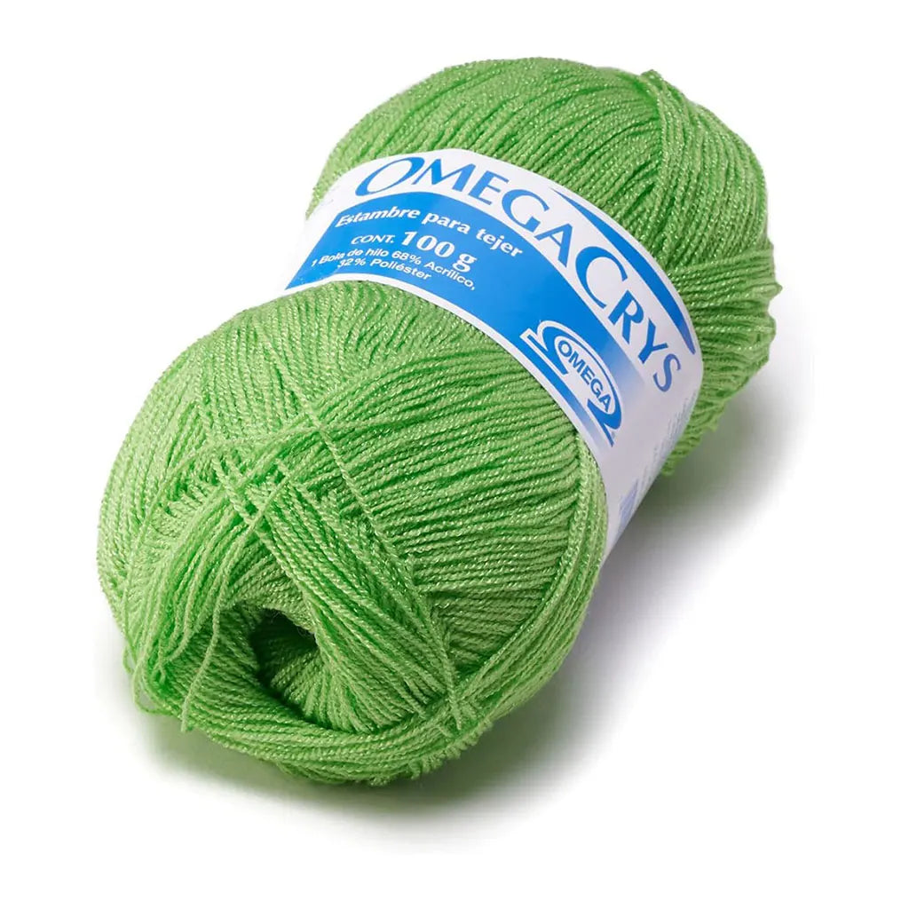 Omegacrys Thread 100g, Neon Green